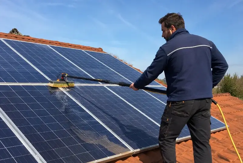 Nettoyage et entretien de panneaux solaires à Châteaubriant